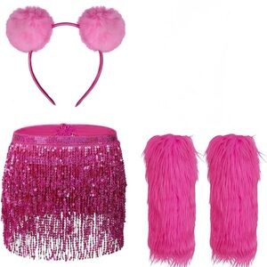 Women’s pink costume kit